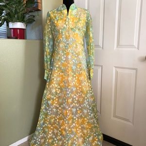 VTG Handmade Floral Dress
